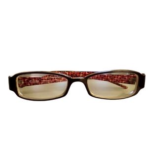 Coach‎ Avery 625 Burgundy Rectangle Frames 50-17-130